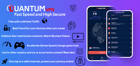 Quantum VPN - Proxy VPN master Screenshot1