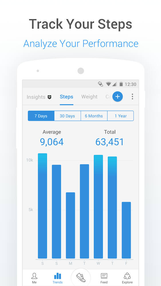 Pacer Pedometer Mod Screenshot2