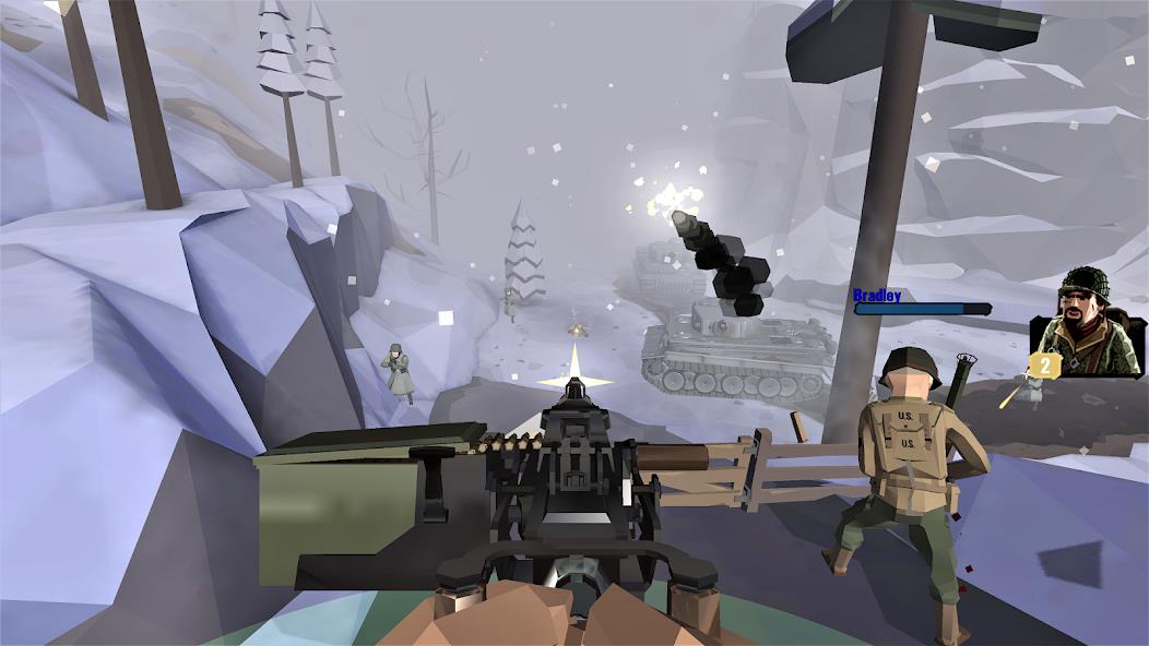 World War Polygon: WW2 shooter Mod Screenshot5