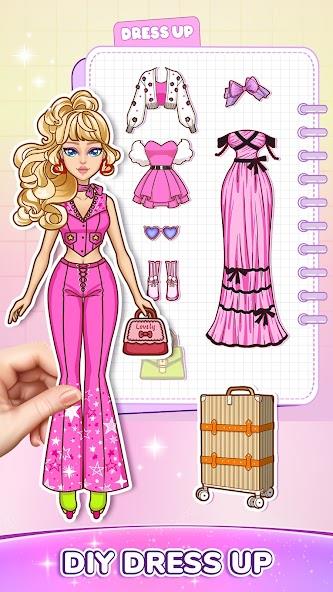 DIY Paper Doll Dress Up Mod Screenshot1