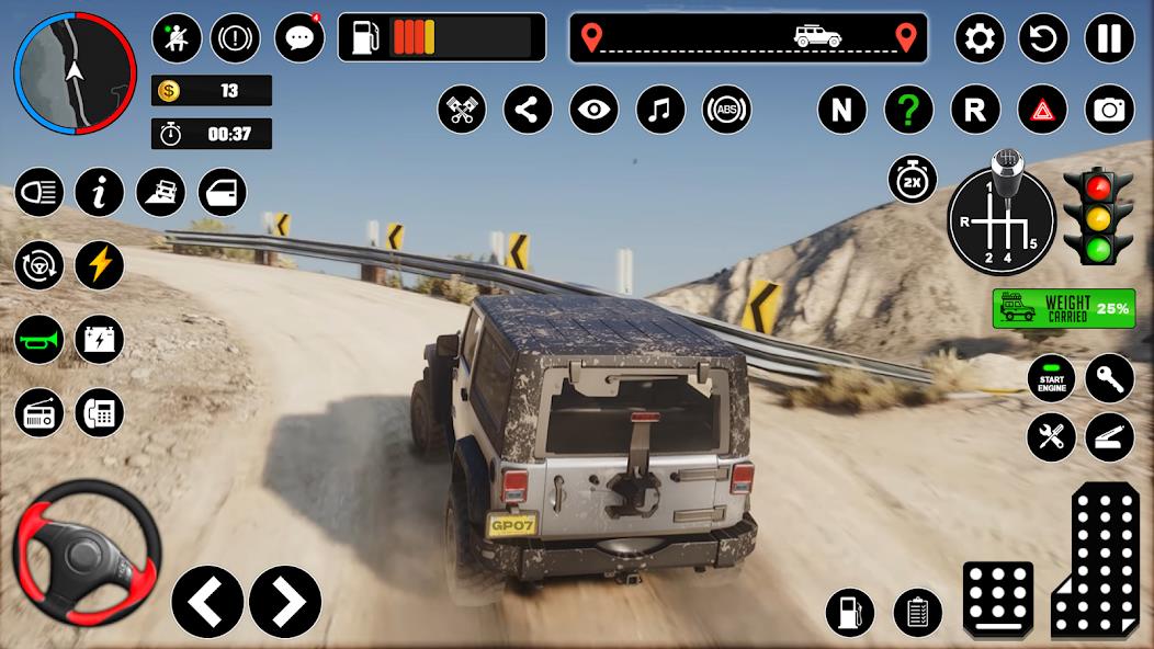 Offroad Jeep Driving & Parking Mod Screenshot2