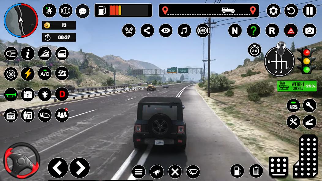 Offroad Jeep Driving & Parking Mod Screenshot1