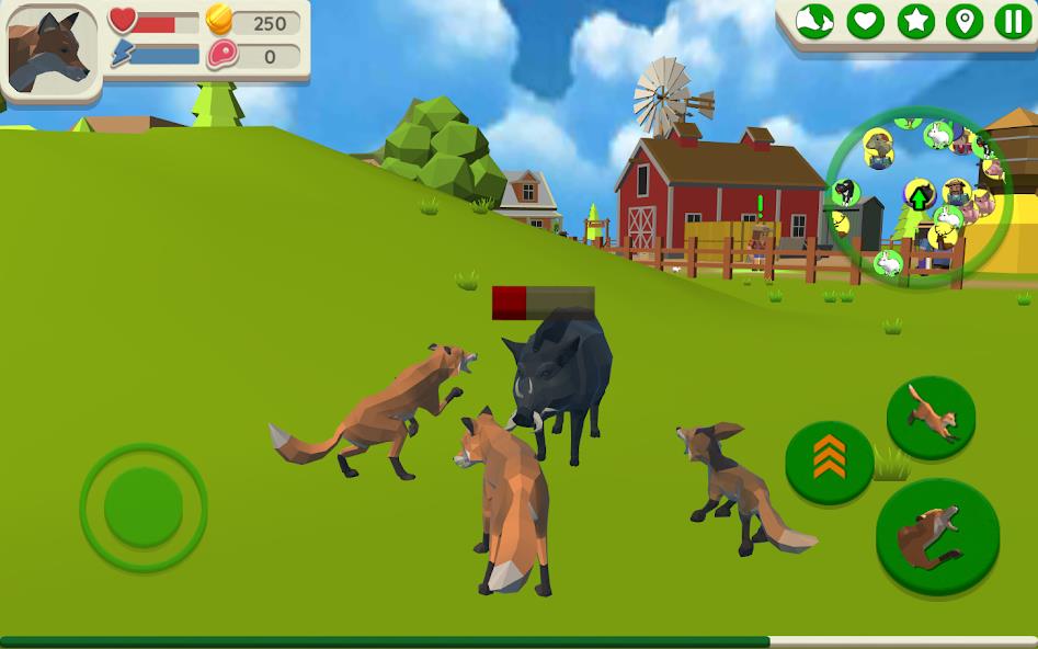 Fox Family - Animal Simulator Mod Screenshot1