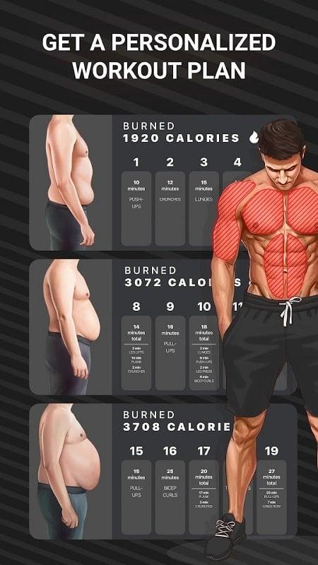 Muscle Booster Workout Planner Screenshot2