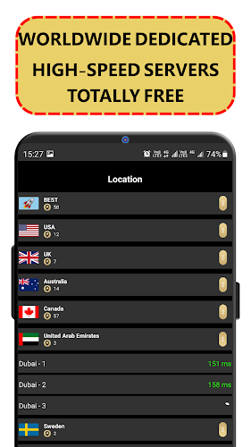 super fast VPN proxy EYE VPN Screenshot2