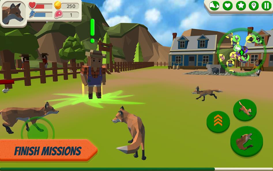 Fox Family - Animal Simulator Mod Screenshot3