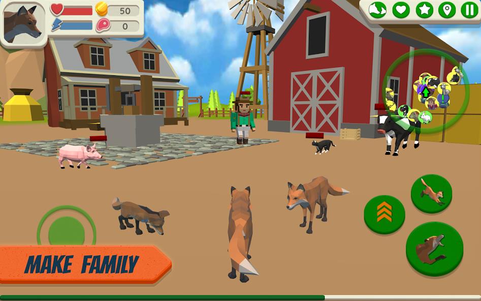 Fox Family - Animal Simulator Mod Screenshot2