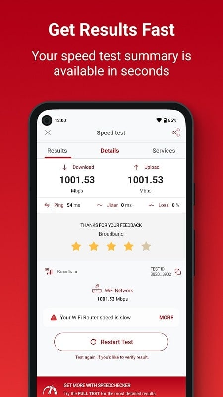 SpeedChecker Screenshot1