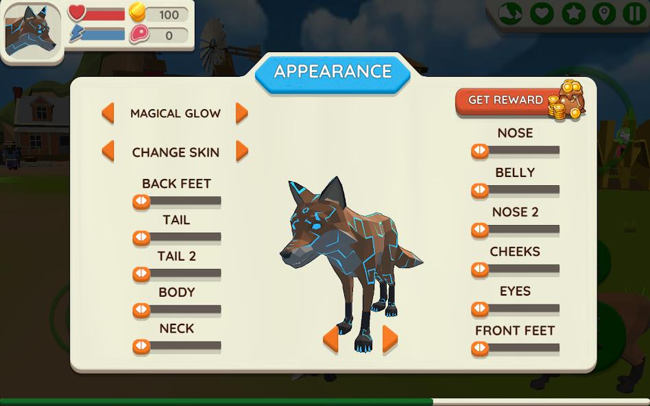 Fox Family - Animal Simulator Mod Screenshot5