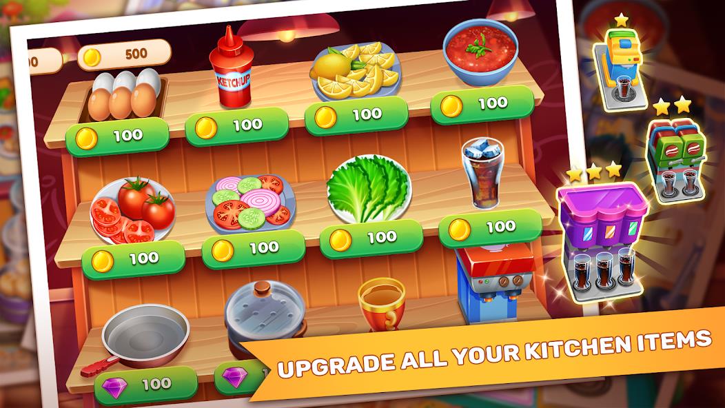 Cooking Fest : Cooking Games Mod Screenshot3