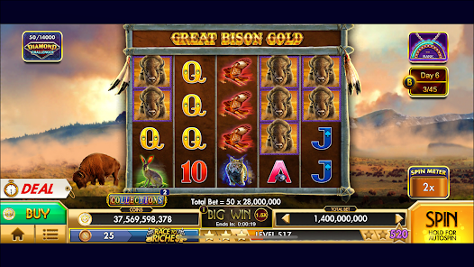 Black Diamond Casino Slots Mod Screenshot2