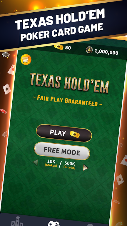 Texas Hold&#39;em - Poker Game Screenshot1