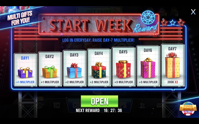 Poker World Mega Billions Screenshot9