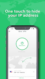 BLINKVPN: Fast, No log policy Screenshot1