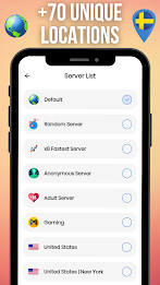 Sweden VPN - Fast Swedish VPN Screenshot3
