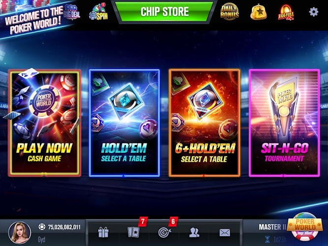 Poker World Mega Billions Screenshot2