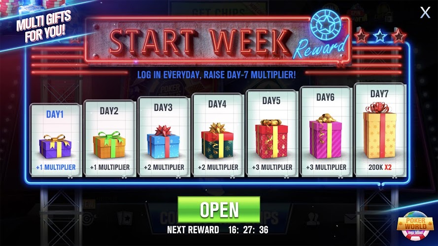 Poker World Mega Billions Screenshot14