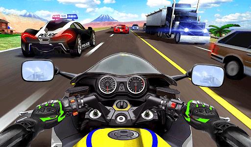 Moto Bike Highway Traffic Race Screenshot7