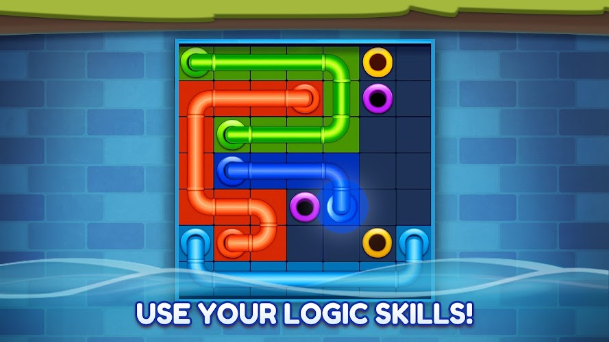 Line Puzzle: Pipe Art Screenshot1