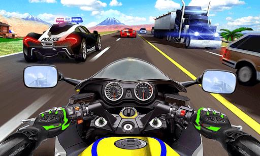 Moto Bike Highway Traffic Race Screenshot3