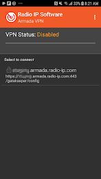 Radio IP Armada Mobile VPN Screenshot2