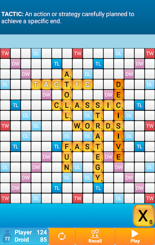 Classic Words Solo Screenshot3