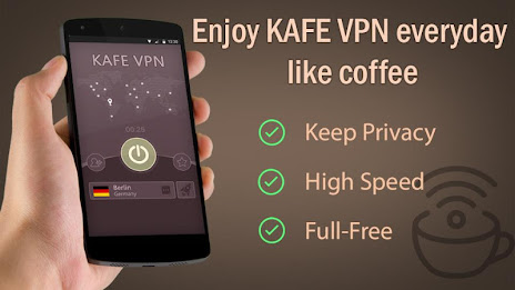 KAFE VPN - Fast & Secure VPN Screenshot1