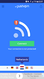 VPN high speed proxy - justvpn Screenshot1