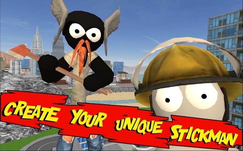 Stickman Rope Hero Screenshot1