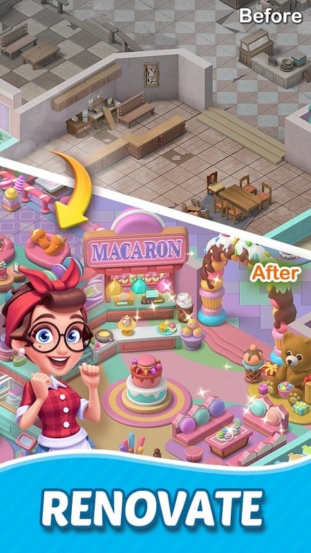 Merge Cooking:Theme Restaurant Screenshot3