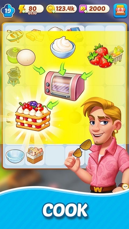 Merge Cooking:Theme Restaurant Screenshot2