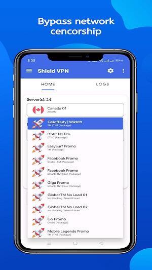 Shield VPN Mod Screenshot3