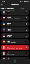 Italy VPN - Fast VPN Proxy App Screenshot5
