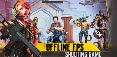 War Games Offline - Gun Games Screenshot1