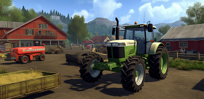 Farmland Tractor Farming Games Screenshot1