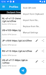 V2ray VPN-unmetered fast VPN Screenshot3