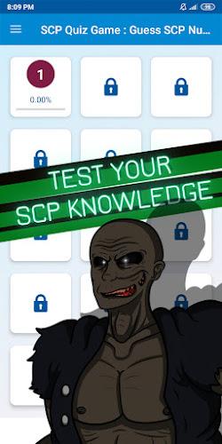 scp quiz game Screenshot2