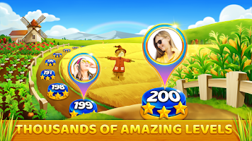 Pyramid Solitaire - Farm Trip Screenshot5