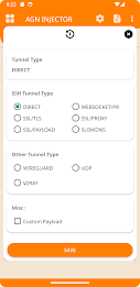 AGN INJECTOR (SSH&sol;DNS&sol;SSL) VPN Screenshot2