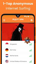 Pulpy VPN Unlimited VPN Proxy Screenshot5