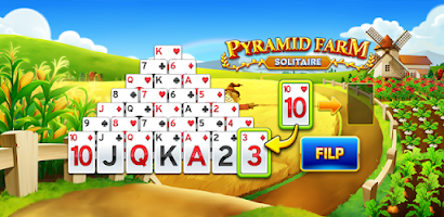 Pyramid Solitaire - Farm Trip Screenshot1