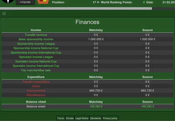 SCM Soccer Club Manager Screenshot3