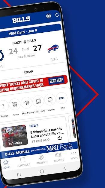 Buffalo Bills Mobile Mod Screenshot3