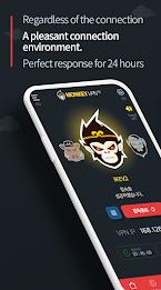 MonkeyVPN-Perfect 3 ways VPN Screenshot1