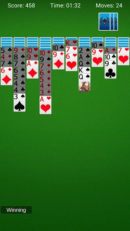 Spider Solitaire -Trò chơi bài Screenshot3