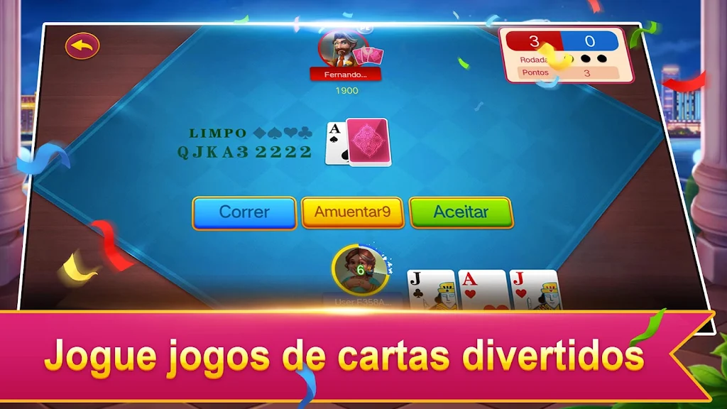 Truco Peak - Jogo de Cartas Screenshot2