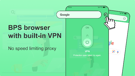 BPS Browser + Proxy VPN Screenshot1