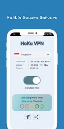 HoKu VPN - Fast and Secure VPN Screenshot4