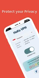 HoKu VPN - Fast and Secure VPN Screenshot6