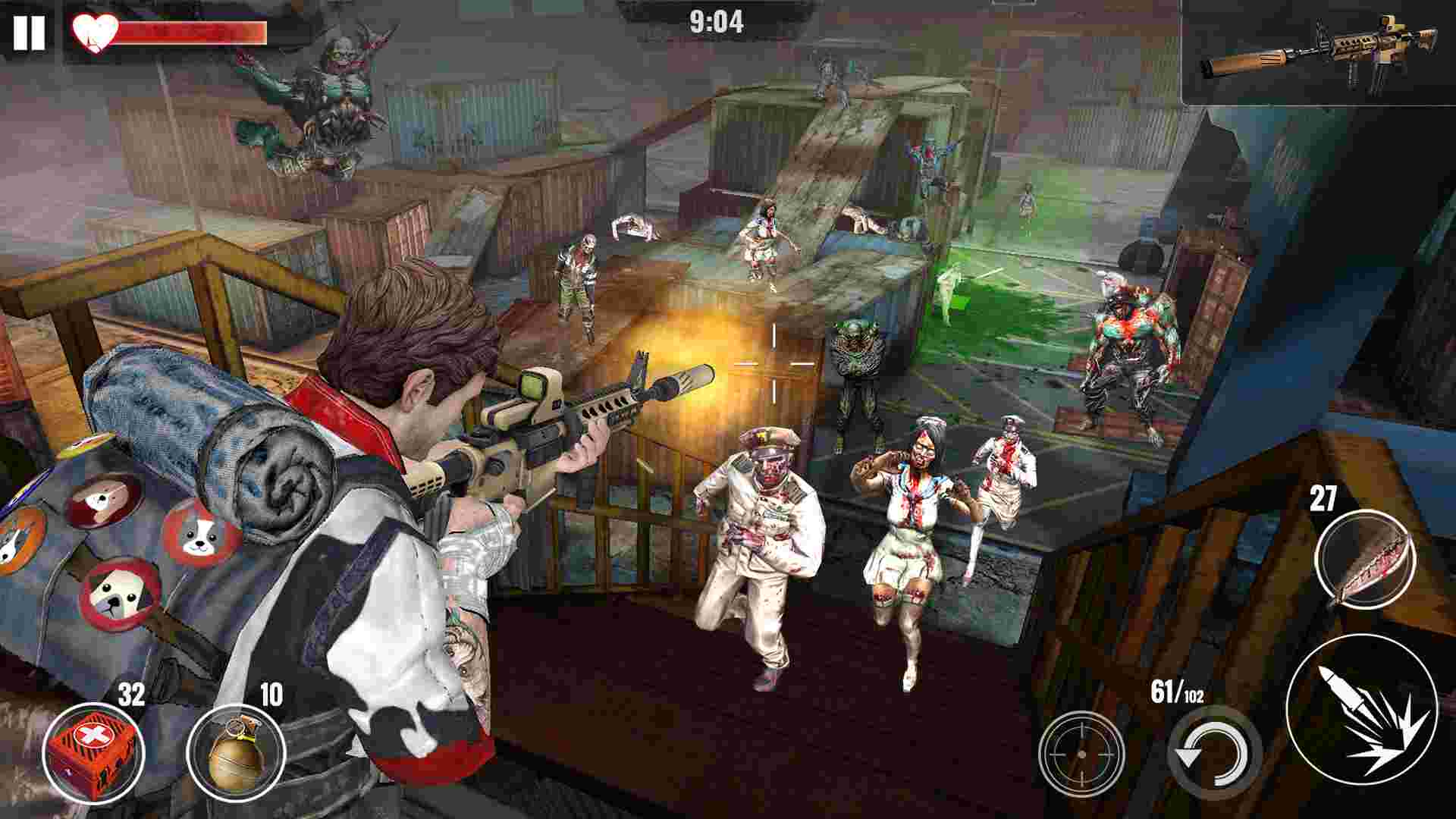 ZOMBIE HUNTER: Game Offline Screenshot2